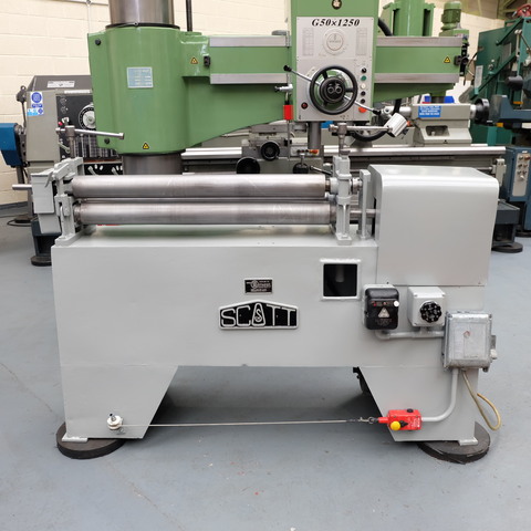 Scott Initial Pinch Powered Sheet Metal Rolls