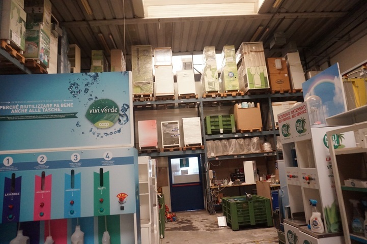 Blue Bolt-less Racking (10 Bays)