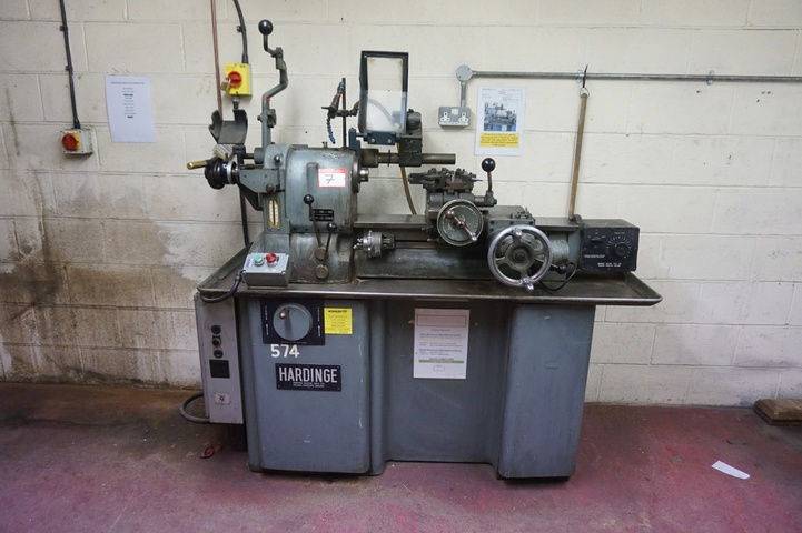 Hardinge Flat Bed Lathe