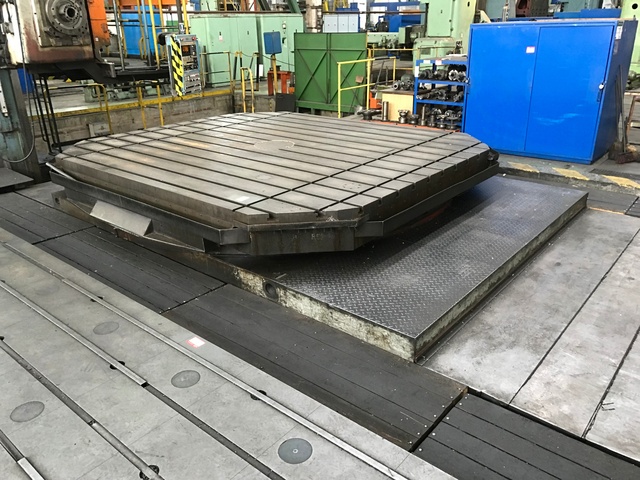 Skoda Powered Rotary Table 3.5m x 4m