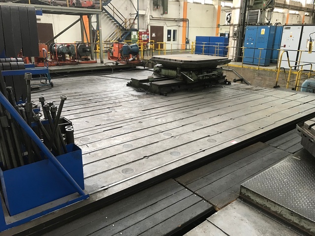 T-Slotted Floor Plates 9.5m x 8m