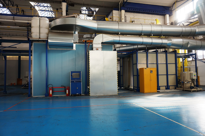 Eco Air Italo-M-SV Manual Paint & Wash Booth