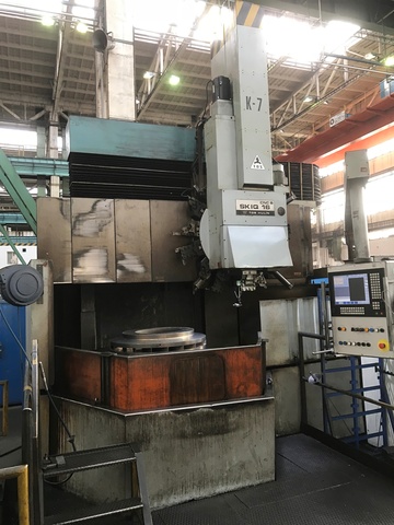 Tos Hulin SK1Q 16CNCB Vertical Turret Lathe