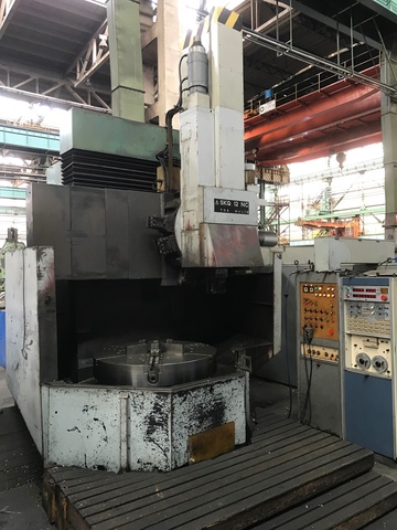 Tos Hulin SKQ12 NC Vertical Turret Lathe