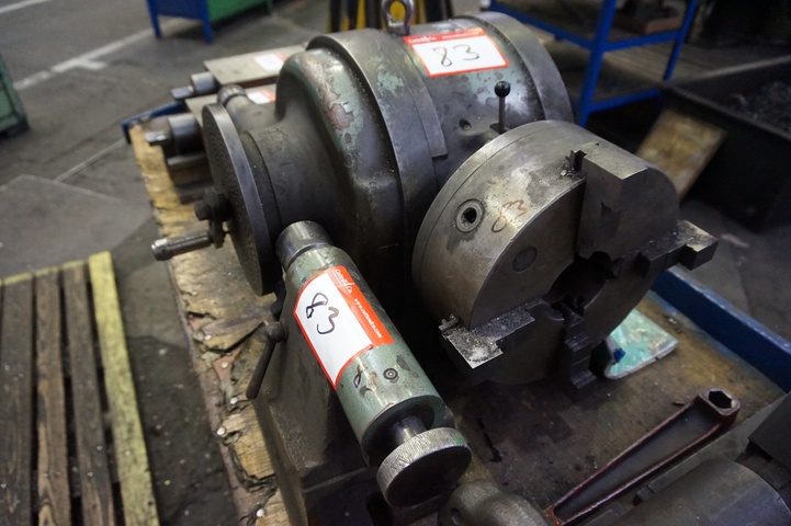 Dividing Head 250mm 4-Jaw Chuck with Tailstock