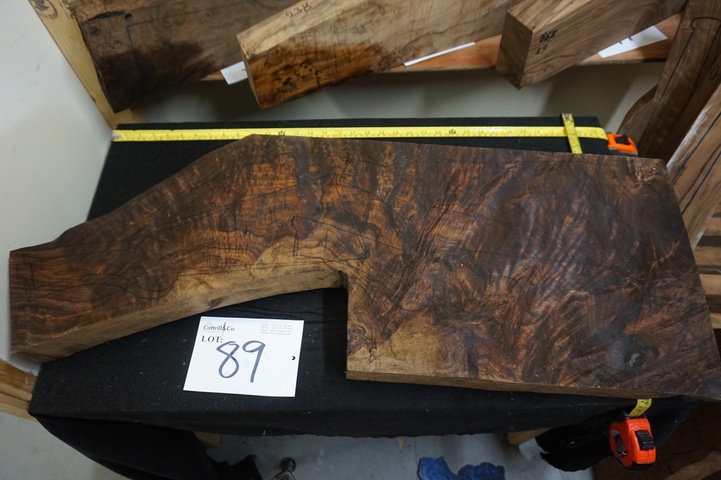 Large Piece of Exhibition Grade Turkish Walnut