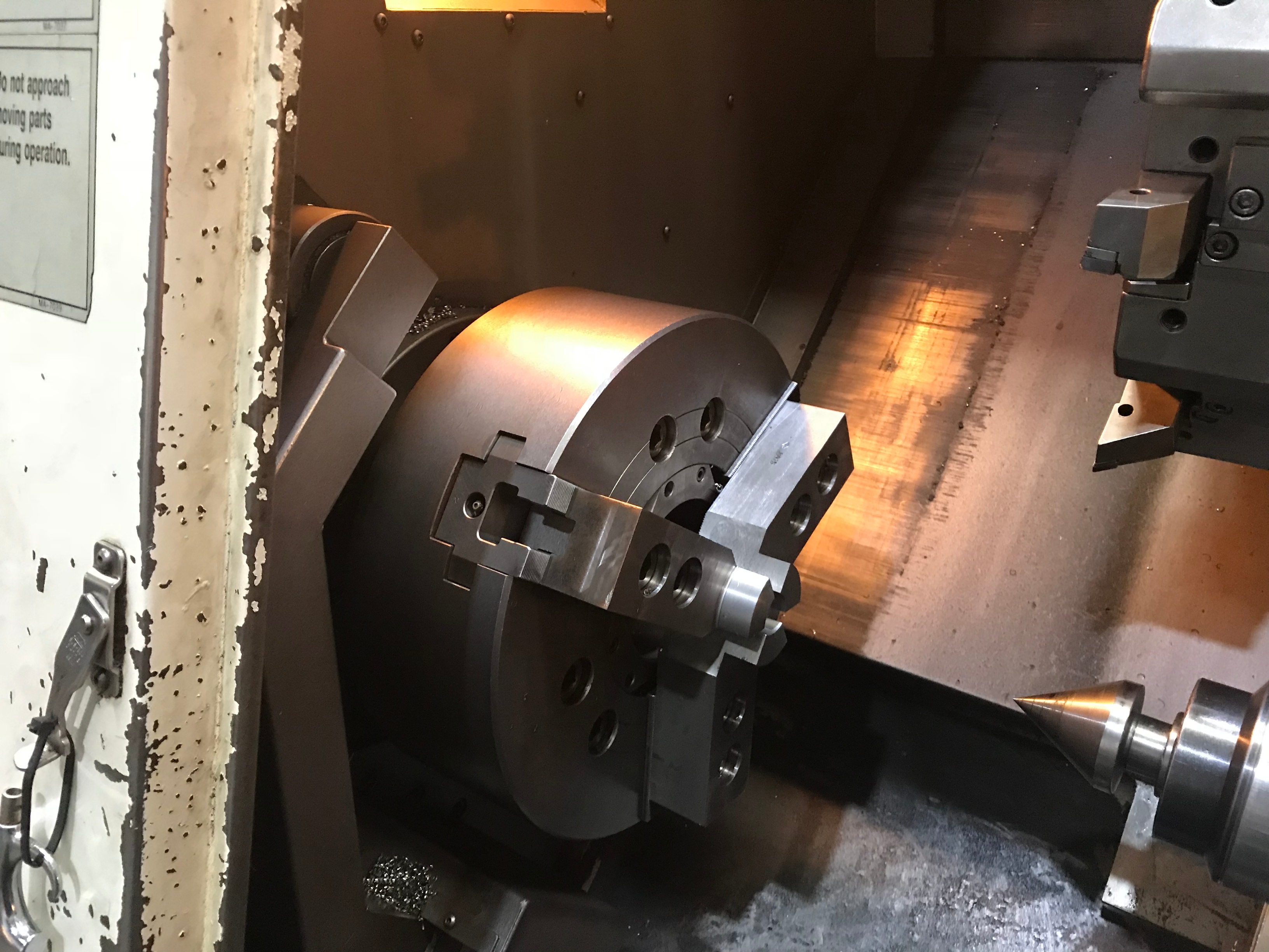Victor V-Turn 36 CNC Lathe with Fanuc OTC Control