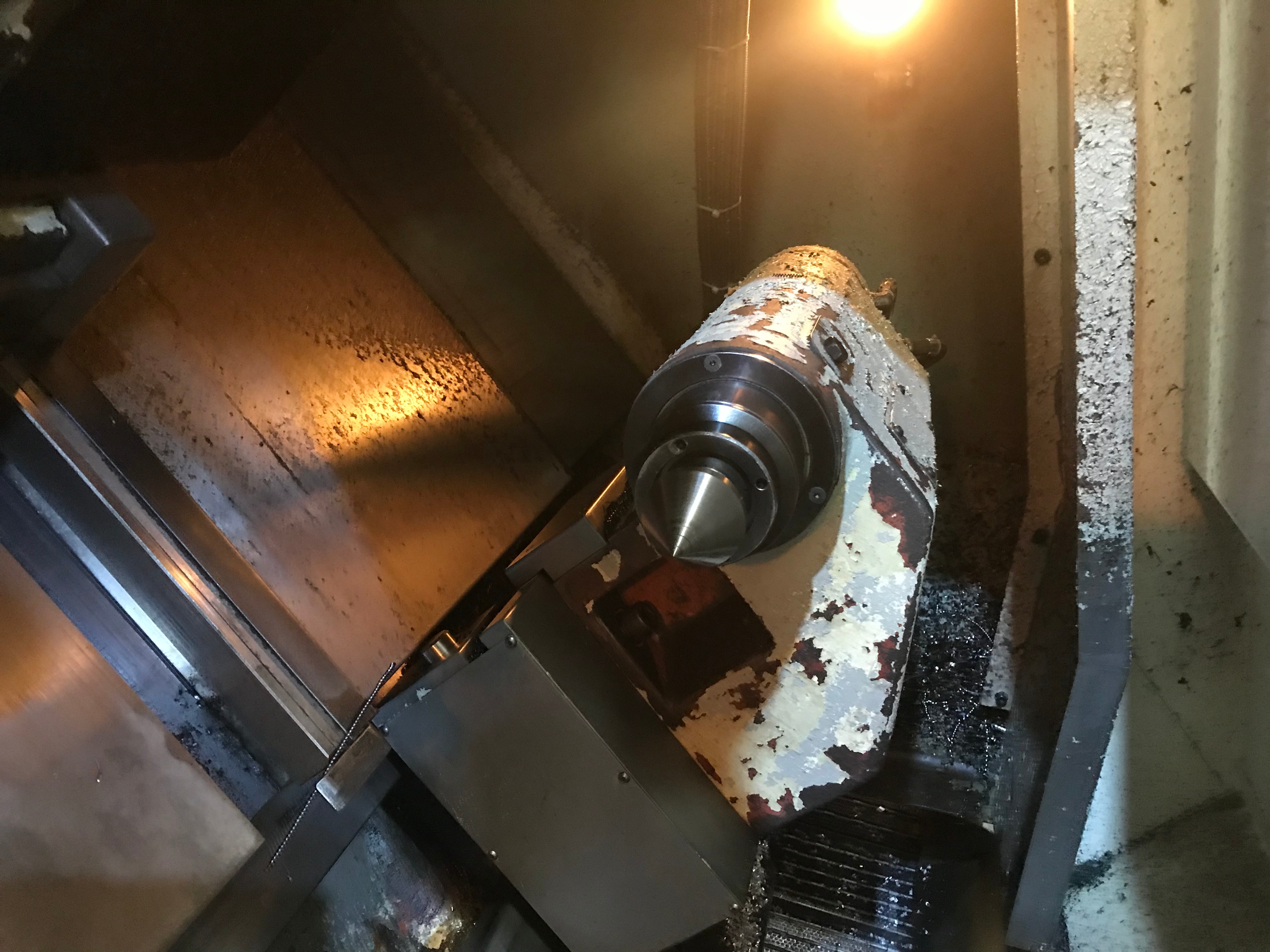 Victor V-Turn 36 CNC Lathe with Fanuc OTC Control