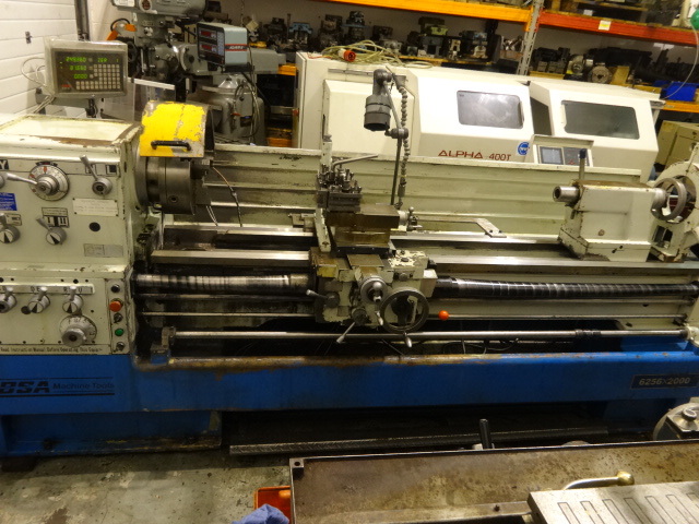 BSA Model 6256 x 2000 Lathe