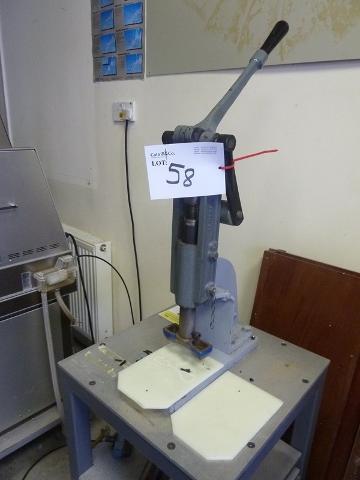 Bench Mounted Hand Press