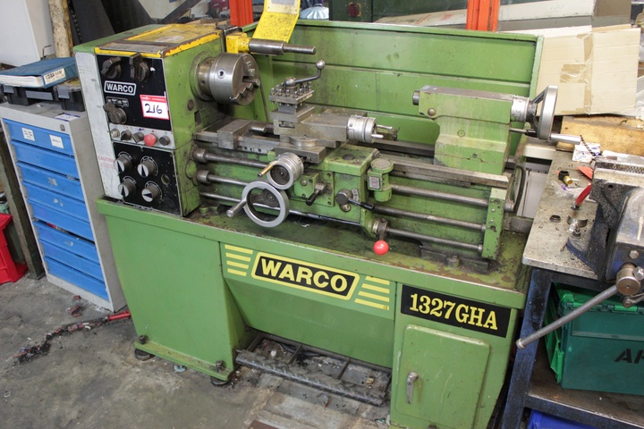 Warco 1327GHA Surface Sliding Screw Cutting Flat Bed Lathe