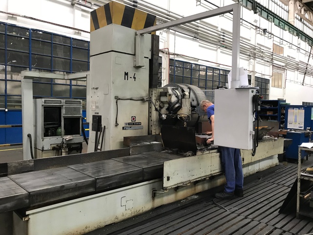 TOS Kurim FSQ-80-CNC Bed Type Milling Machine