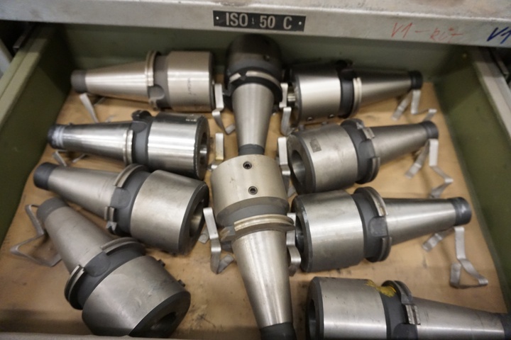 Qty of ISO 50 Tooling