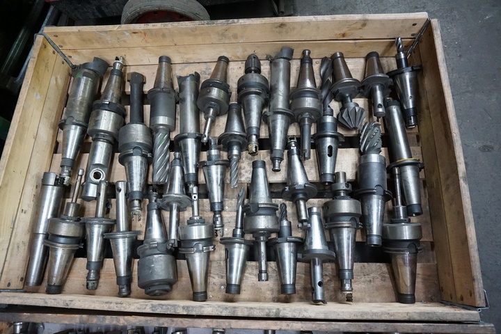 Qty of ISO 50 Tooling