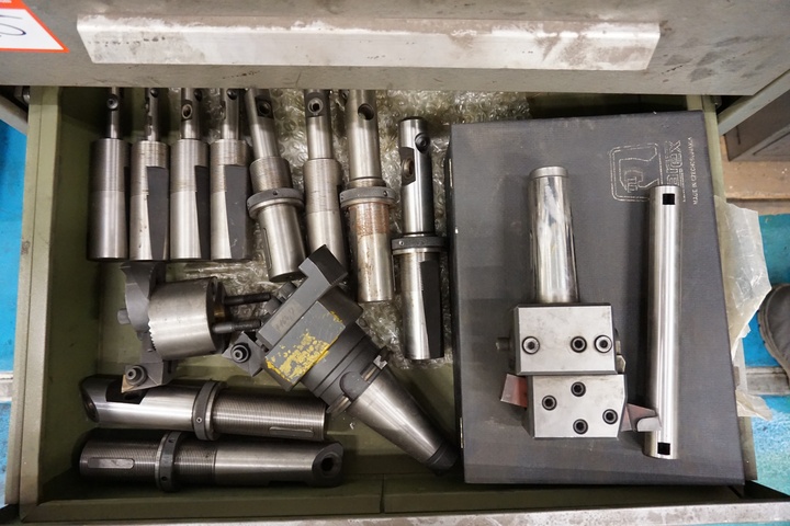 (2) Boring Heads & Various Tooling