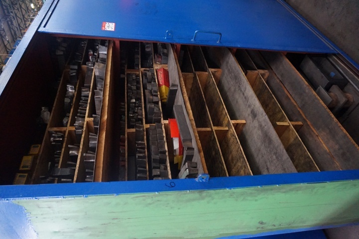 Cabinet with Cutting Tools