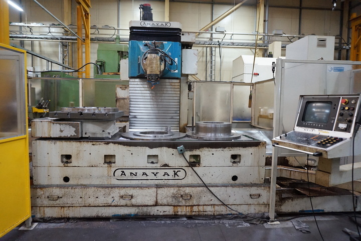 Anayak FBZ-HV-2500 Travelling Column Bed Mill