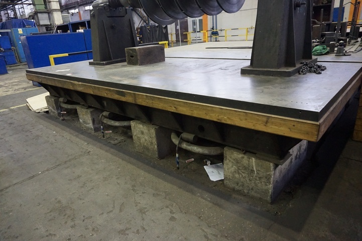 Heated Steel Table 5m x 3m