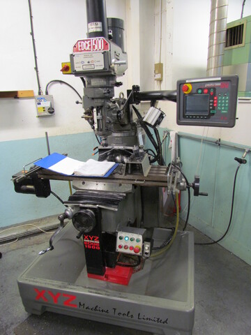 XYZ Edge 1500 Turret Mill