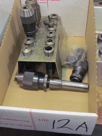 Collets suitable for XYZ Edge 1500 Turret Mill
