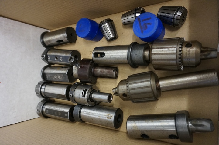 Sleeves with Collets suitable for Lynx 200 CNC Lathe