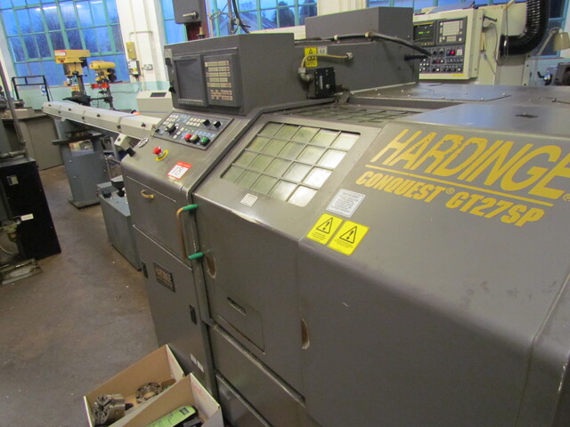 Hardinge Conquest GT275P CNC Platten Lathe