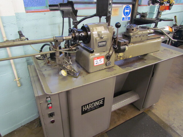 Hardinge Flatbed Lathe