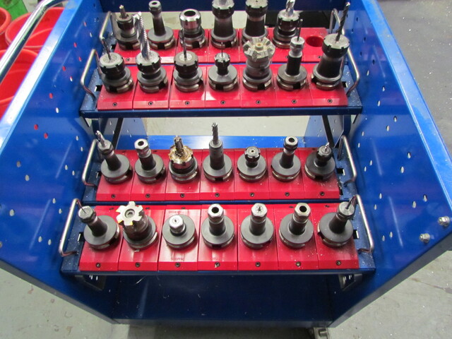 Mobile Hurco Tooling Trolley