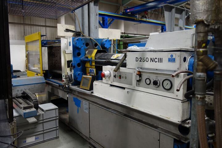 Demag Model D250NC3 250 Ton Injection Moulding Machine