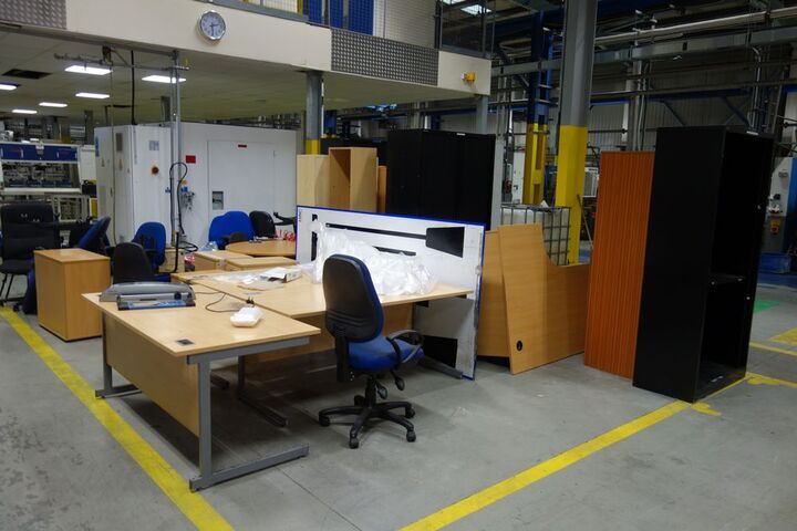Large Quantity of Office Furniture to Include