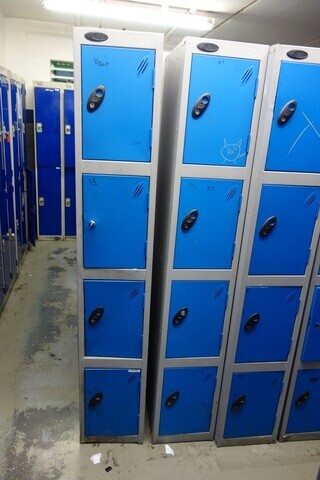 Steel 4 Compartment Lockers
