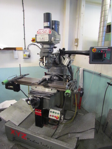 XYZ 3 Axis X CNC Turret Mill