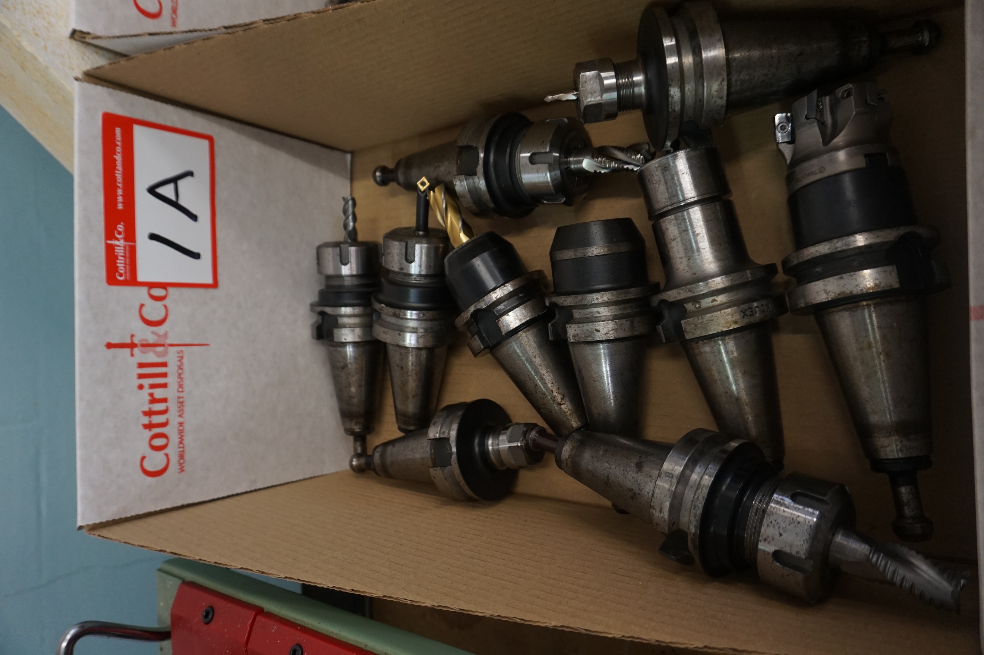 Box of BT40 Tooling