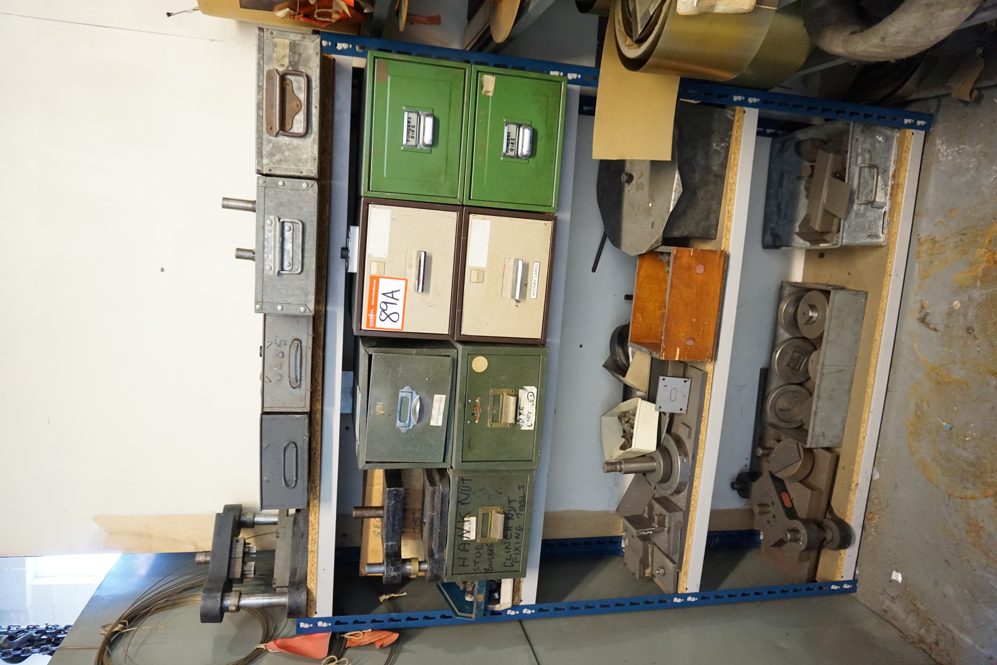 Qty of Press Tooling and Rack