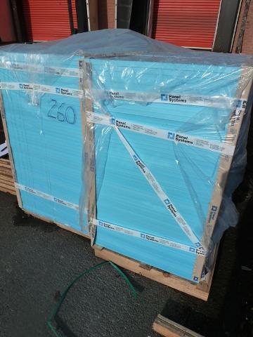 Qty of Panel Systems composite Door Material