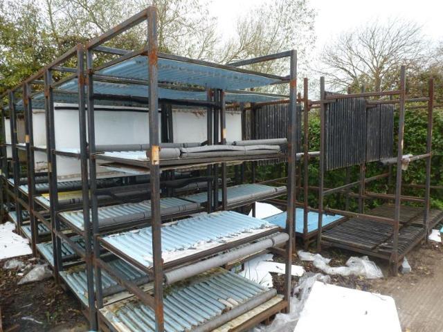 (20) Special Purpose Steel Racks