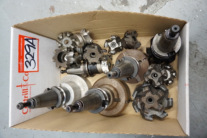 Box of Cutters with BT 40 Tooling