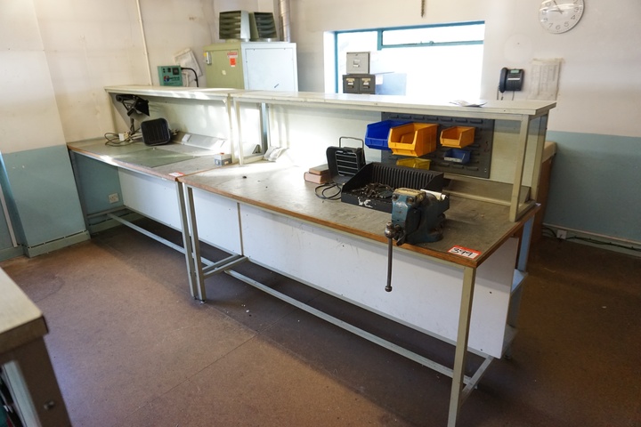 (2) Work Benches