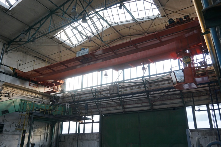 Vihorlat 5,000kg Twin Beam Overhead Travelling Gantry Crane