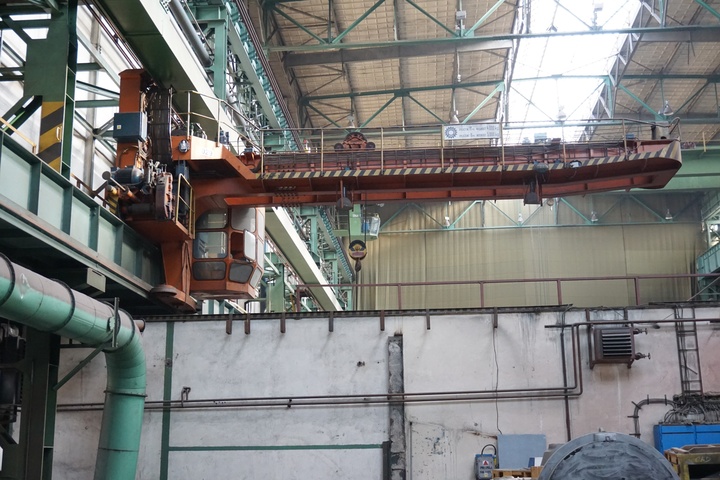 Kralopolska 5,000kg Rail Mounted Single Beam Travelling Wall Crane
