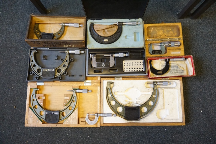 Qty of Outside Micrometers