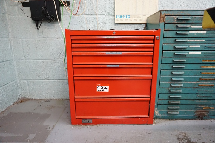 Talco 6 Draw Cabinet with Thread Gauges