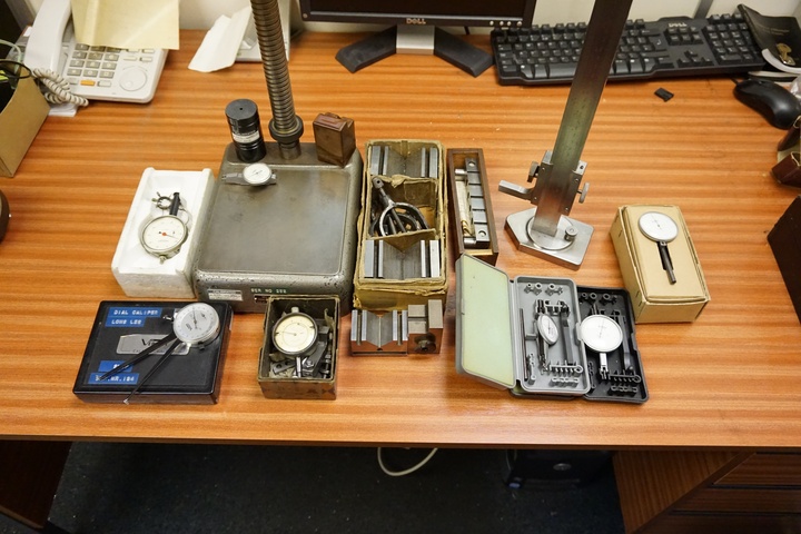 Comparator and Height Gauges and Various Dial Indicators