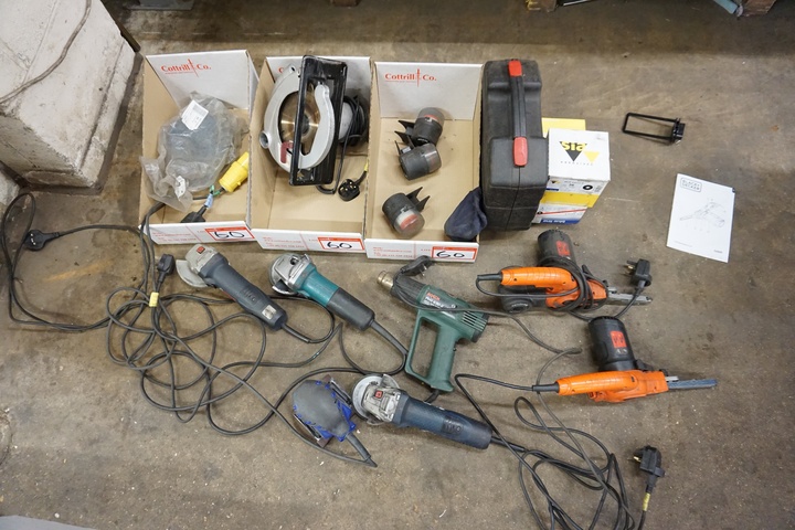 Qty of Electrical Hand Tools