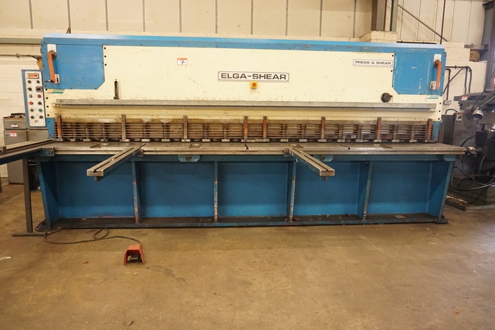 Press & Shear Elga-Shear Guillotine