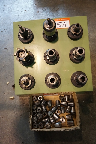 Qty of CAT40 Tooling and Collets