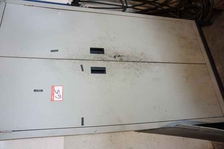 Cupboard with Drills, Cutters and BT40 Tooling