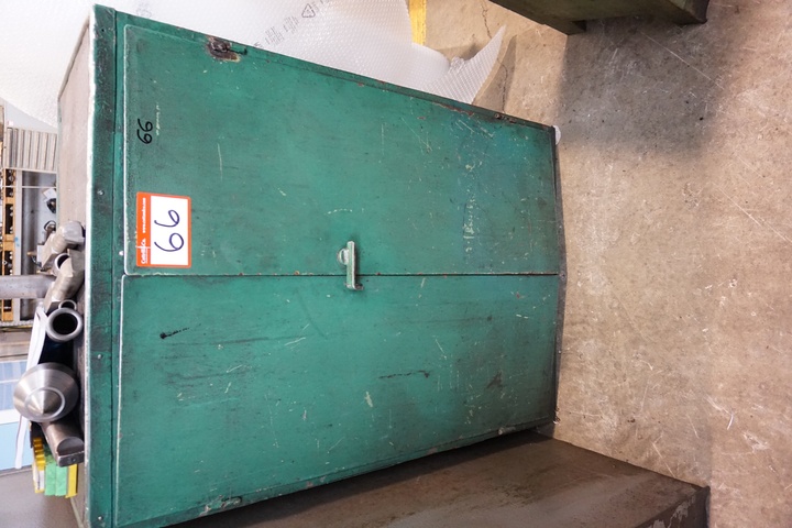 Cupboard with Qty Carbide Tip Holders Cutters and Centres