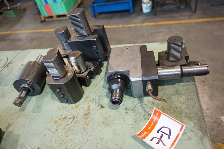 (1) Live Angled VDI 40 Tool and (6) Pieces of VDI 40 Tooling