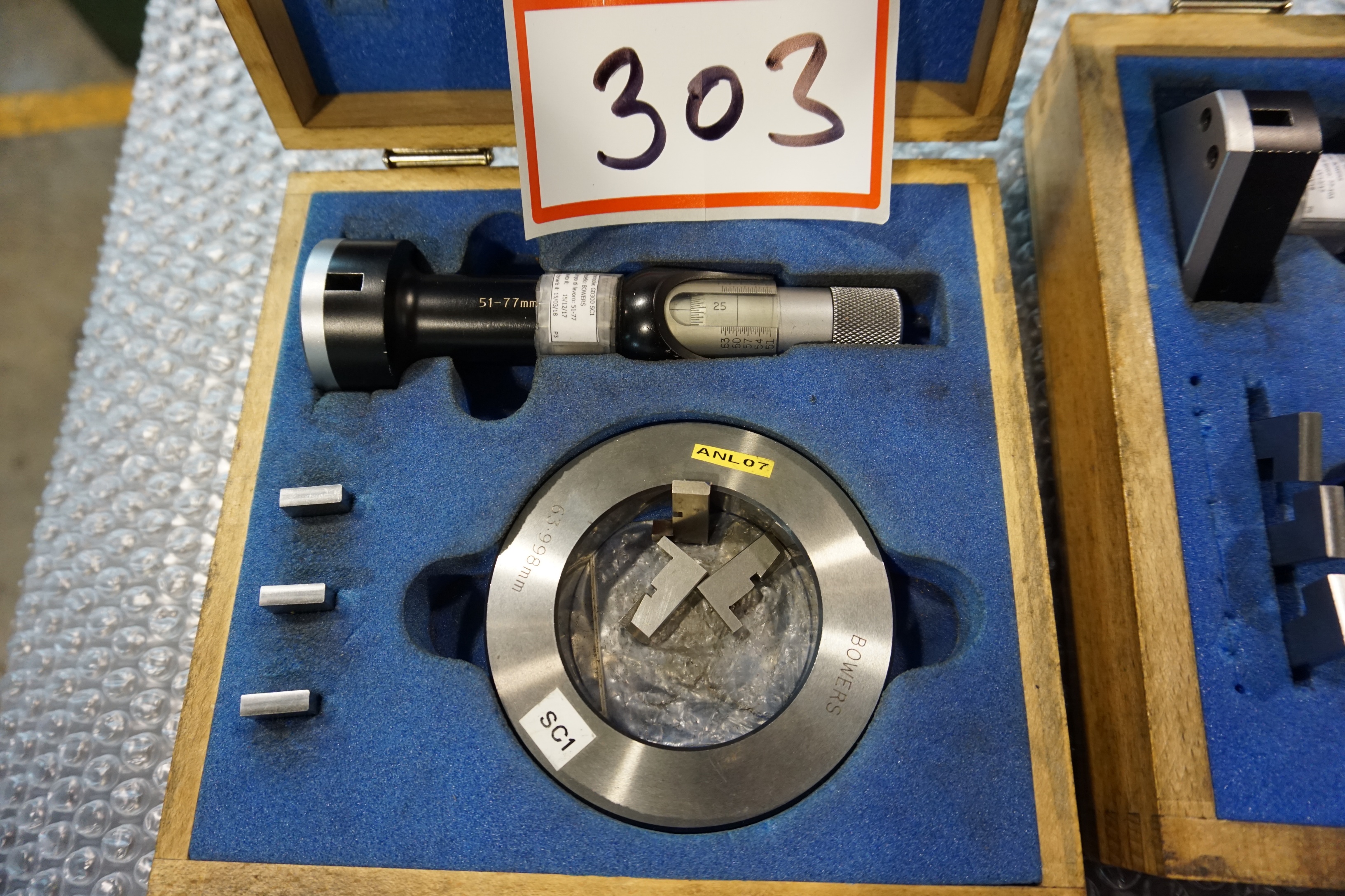 Bowers Bore Gauges 51mm – 77mm, 77mm – 103mm	